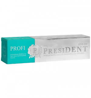 Зубная паста PRESIDENT®PROFI White 50мл